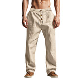 Pantalón de Playa para Hombre - Suelto Transpirable Deportivo Verano Talla Plus