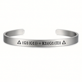 Pulsera Cuántica Grabovoi Acero Inoxidable con Consagración Energética | Manifestación y Abundancia