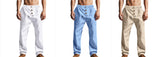 Pantalón de Playa para Hombre - Suelto Transpirable Deportivo Verano Talla Plus