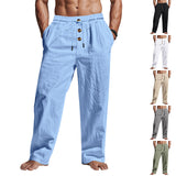 Pantalón de Playa para Hombre - Suelto Transpirable Deportivo Verano Talla Plus