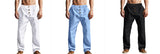 Pantalón de Playa para Hombre - Suelto Transpirable Deportivo Verano Talla Plus